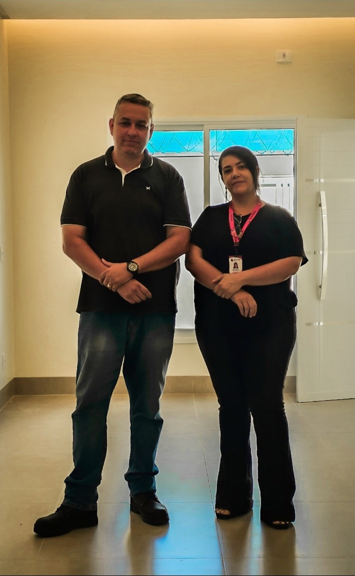 Daniel Dantas e Regina Viana
